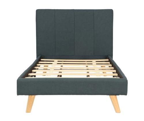 Sänky JUNO 90x200cm, harmaa