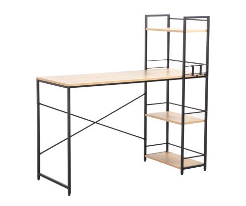 Työpöytä STUDY 120x51xH120cm, tammi/ruskea