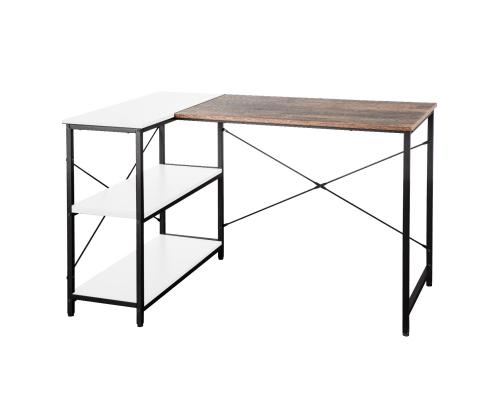 Työpöytä HEDVIG 120x80xH76cm, tammi/musta