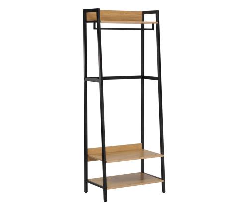 Etuhylly LAVINIA 64x40xH169cm, saari/musta