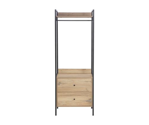 Hylly HANNES 64x40xH180cm, maalaismainen melamiinipintainen