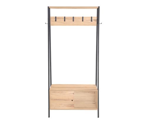 Ruokailuhuonekaappi HANNES 84x40xK180cm, maalaismainen melamiinipintainen