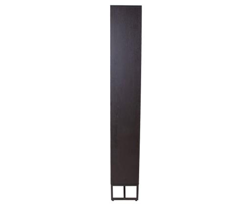 Hylly AMSTERDAM 80x30xH180cm, tammi/musta