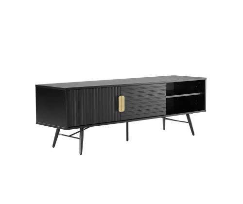 TV-pöytä PIXAR 150x40xH50cm, musta