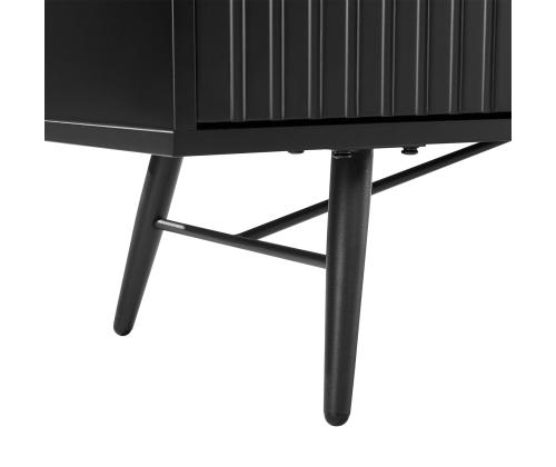 TV-pöytä PIXAR 150x40xH50cm, musta