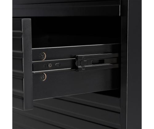 TV-pöytä PIXAR 150x40xH50cm, musta