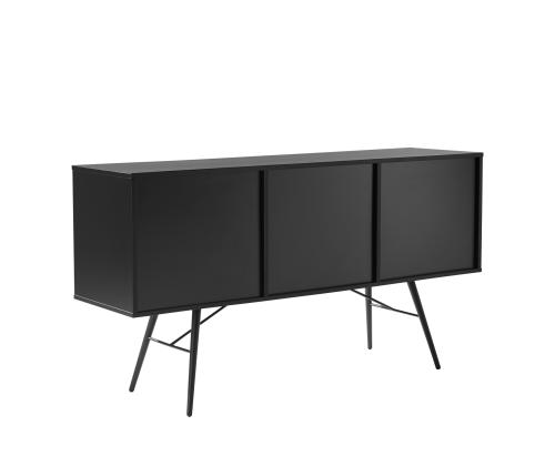 Lipasto PIXAR 150x40xH80cm, musta