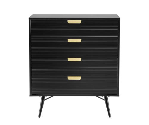 Lipasto PIXAR 80x40xH90cm, musta