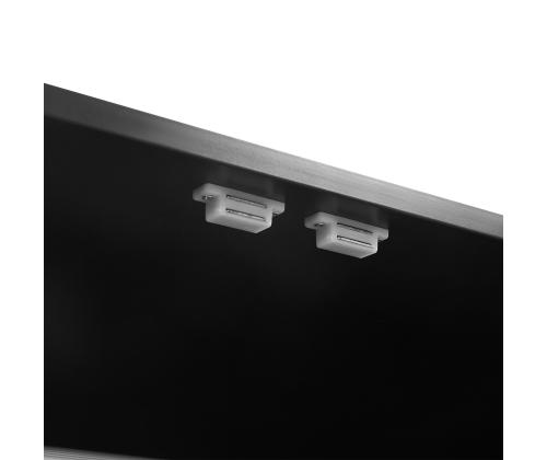 Vaatekaappi PIXAR 100x56xH175cm, musta