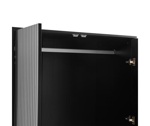 Vaatekaappi PIXAR 100x56xH175cm, musta