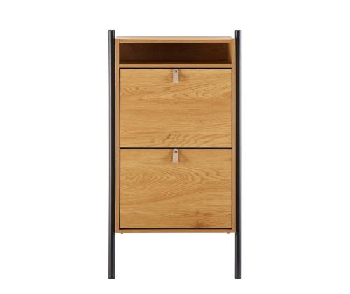 Kenkäkaappi AALBORG 55,6x26xH91,5cm, tammi