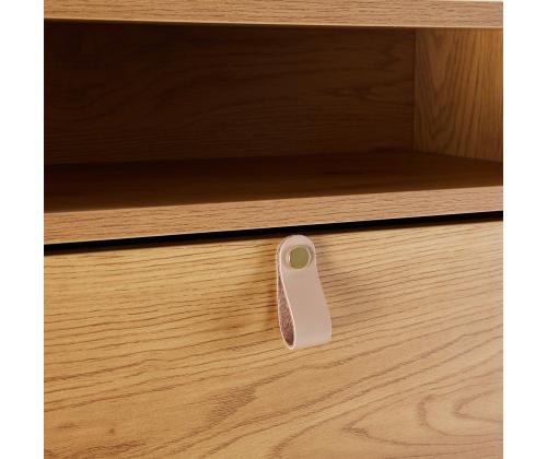 Kenkäkaappi AALBORG 55,6x26xH91,5cm, tammi