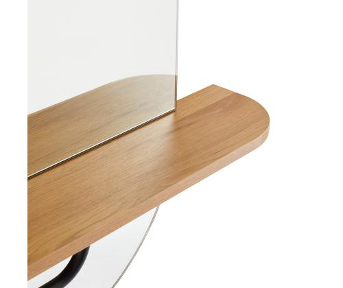 AALBORG peili hyllyllä 92x15xH93cm, tammi