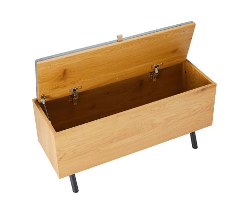 Ruokapenkki AALBORG 90x32xH46cm, tammi