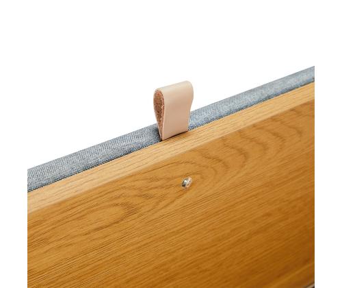 Ruokapenkki AALBORG 90x32xH46cm, tammi