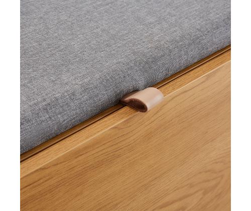 Eteinen AALBORG penkillä 97x32xH180cm, tammi