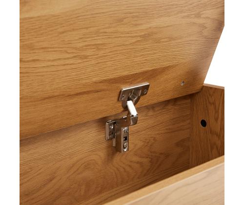 Eteinen AALBORG penkillä 97x32xH180cm, tammi