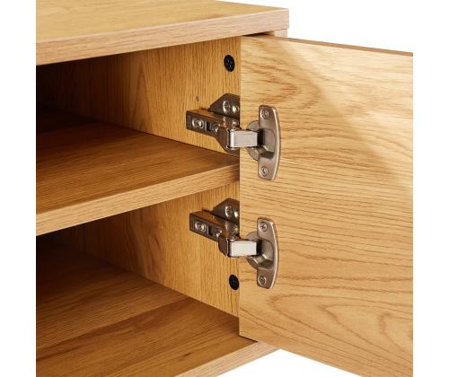 Laud LINE TV 150x40xH50cm, lämpökoristeltu melamiinilla