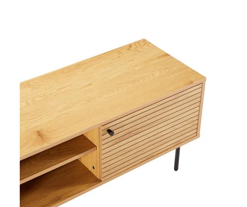 Laud LINE TV 150x40xH50cm, lämpökoristeltu melamiinilla