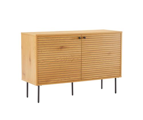 Lipasto LINE 110x40xH74cm, melamiini tammenkuorella