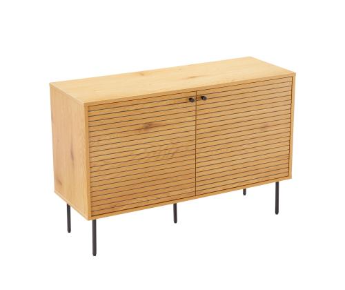 Lipasto LINE 110x40xH74cm, melamiini tammenkuorella