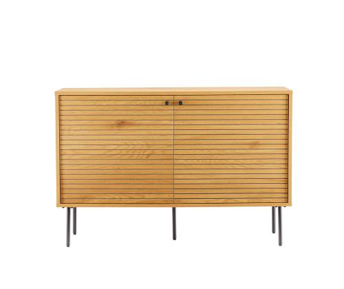 Lipasto LINE 110x40xH74cm, melamiini tammenkuorella