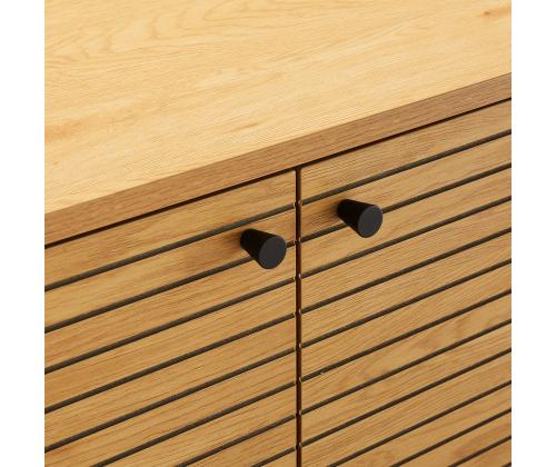 Lipasto LINE 110x40xH74cm, melamiini tammenkuorella