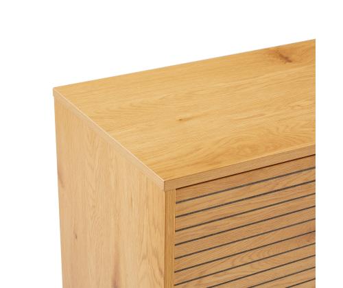 Lipasto LINE 110x40xH74cm, melamiini tammenkuorella