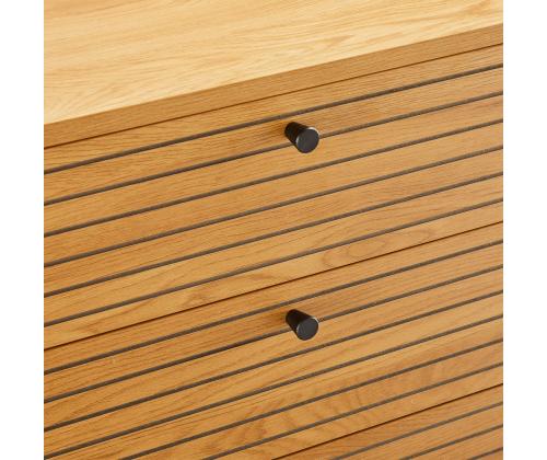 Lipasto LINE 80x40xH85cm, melamiini tammenkuorella