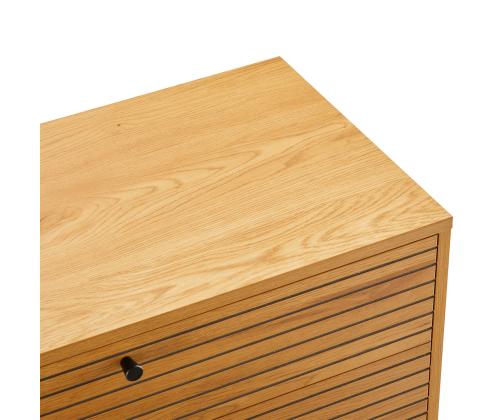 Lipasto LINE 80x40xH85cm, melamiini tammenkuorella