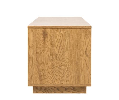 TV-pöytä SACHA 180x40xH43cm, melamiini tammen kuorella