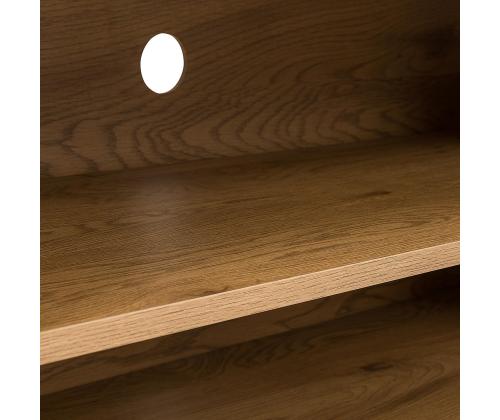 TV-pöytä SACHA 180x40xH43cm, melamiini tammen kuorella