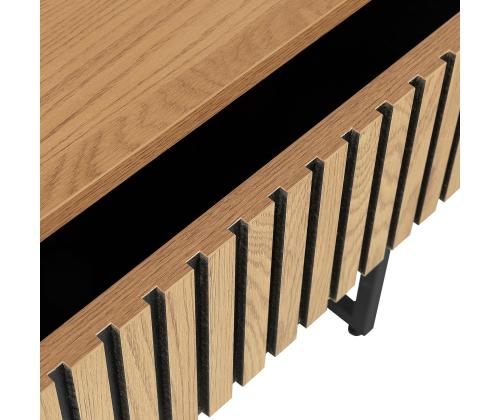 Yöpöytäkaappi HAMPTON 50x40xH55cm, melamiini tammenkuorella