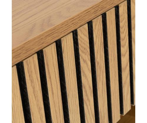 Yöpöytäkaappi HAMPTON 50x40xH55cm, melamiini tammenkuorella