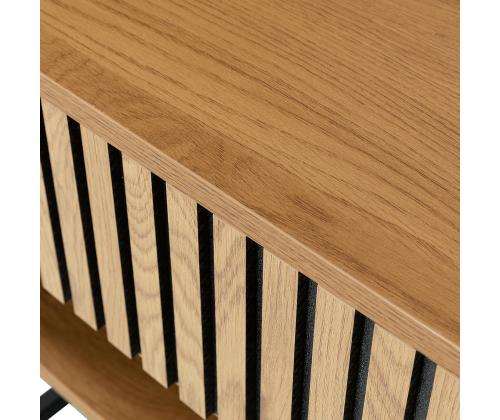 Yöpöytäkaappi HAMPTON 50x40xH55cm, melamiini tammenkuorella