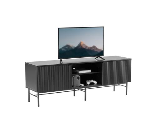 TV-pöytä SEQUENCE 150x40xH55cm, musta