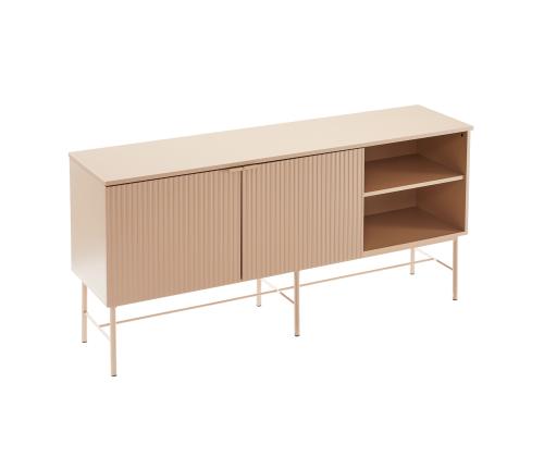 Lipasto SEQUENCE 158x40xH75cm, cappuccino