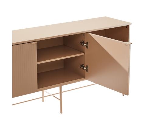 Lipasto SEQUENCE 158x40xH75cm, cappuccino