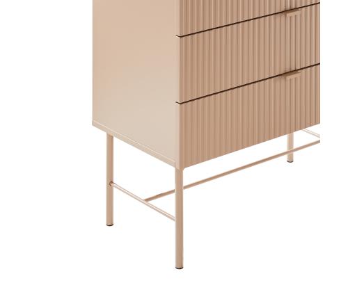 Lipasto SEQUENCE 79x40xH100cm, cappuccino