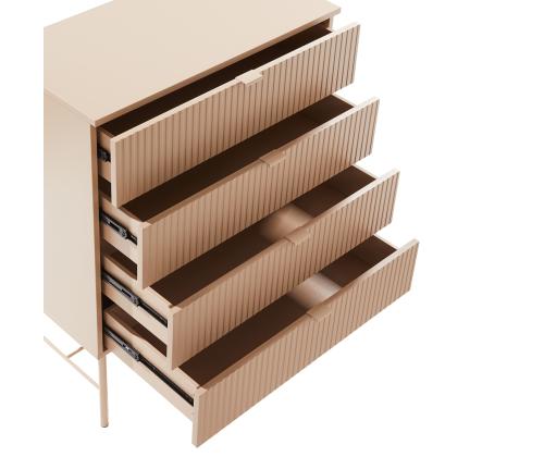 Lipasto SEQUENCE 79x40xH100cm, cappuccino