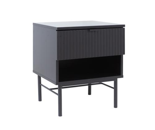 Yöpöytä SEQUENCE 45x40xH55cm, musta 3D