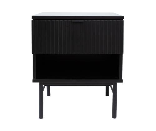 Yöpöytä SEQUENCE 45x40xH55cm, musta 3D