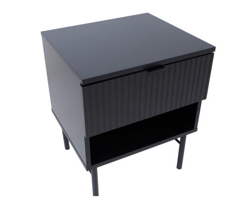 Yöpöytä SEQUENCE 45x40xH55cm, musta 3D