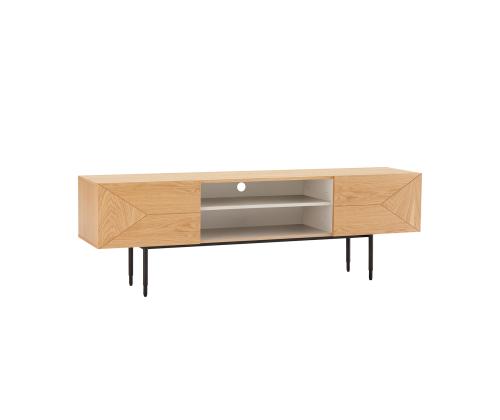 TV-pöytä NATE 180x40xH58cm, tammi