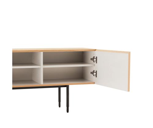 TV-pöytä NATE 180x40xH58cm, tammi