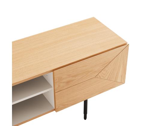 TV-pöytä NATE 180x40xH58cm, tammi