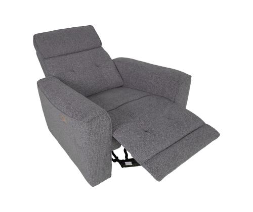 Nojatuoli BOSCO sähköinen lepotuoli 99x94xH102cm, harmaa