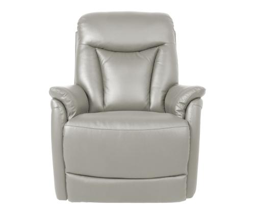 Nojatuoli BALDWIN electric lift recliner 82x95xH108cm, beige nahkaa