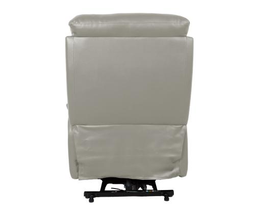 Nojatuoli BALDWIN electric lift recliner 82x95xH108cm, beige nahkaa