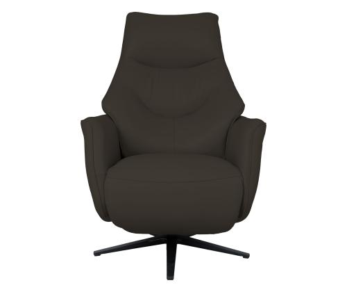 Nojatuoli DAYANA sähköinen lepotuoli 74x84xH115cm, ruskeaa nahkaa